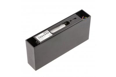 Decor LED fixture ARTEMIDA 15W 1420lm AC220-240V 50/60 Hz PF>0 9 Ra≥80 IP20 IK08 4000K 38° rectangle black 1208962640