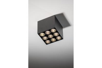 Decor LED fixture ARTEMIDA 20W 1920lm AC220-240V 50/60 Hz PF>0 9 Ra≥80 IP20 IK08 4000K 38° square black 1208962642