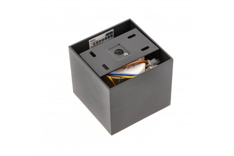 Decor LED fixture ARTEMIDA 20W 1920lm AC220-240V 50/60 Hz PF>0 9 Ra≥80 IP20 IK08 4000K 38° square black 1208962642