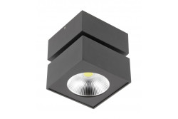 Decor Fixture LED BIANCO  15W 1500lm AC220-240V 50/60 Hz PF> 0.5 Ra≥80 IP20 IK06.36 ° 4000K square black 1208962666