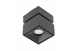 Decor LED luminaire BIANCO 8W 680lm AC220-240V 50/60 Hz PF>0 9 Ra≥80 IP20 IK06 36° 4000K square black 1208962670