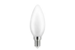 LED LIGHT SOURCE, MILK FILAMENT, A-G, C35, 3000K, E14, 4,0W, AC220-240V, 360°, 420lm, 44mA 1208962693