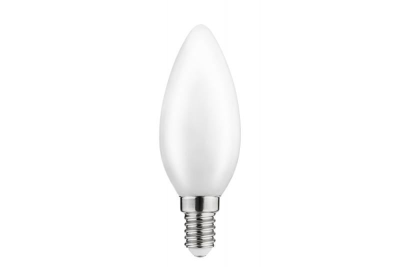 LED LIGHT SOURCE, MILK FILAMENT, A-G, C35, 3000K, E14, 4,0W, AC220-240V, 360°, 420lm, 44mA 1208962693