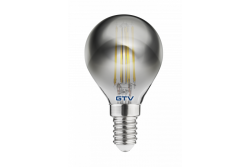 LED LIGHT SOURCE, FILAMENT GREY, A-G, G45, 2700K, E14, 4,0W, AC220-240V, 360°, 300lm, 44mA 1208962782