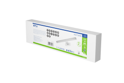 Decor Led luminaire Catania 400mm 8W AC220-240V 50/60Hz 4000K IP44 RA >80 640lm Chrome 1208962883