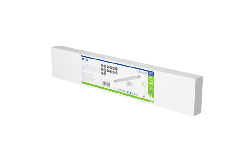 Decor Led luminaire Catania 600mm 12W AC220-240V 50/60Hz 4000K IP44 RA >80 960lm Chrome 1208962886