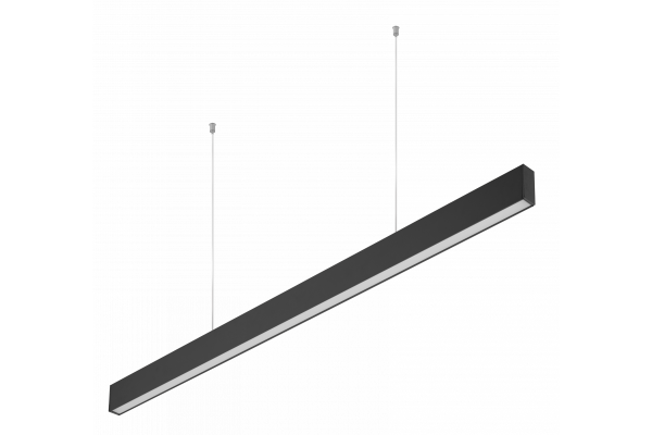 Decor LED suspended luminaire LIVIA 40W 3600lm AC220-240V 50-60Hz 100° RA>80 IP20 AL/PC 4000K 120cm black 1208962913