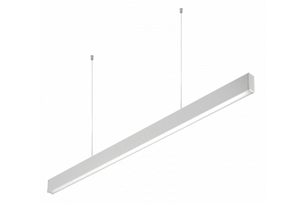 Decor LED suspended luminaire LIVIA 40W 3600lm AC220-240V 50-60Hz 100° RA>80 IP20 AL/PC 4000K 120cm white 1208962914