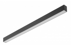 Decor LED linear fixture LUNA-A 40W 3200lm AC220-240V 50-60Hz 100° RA>80 PF>0 9 AL/PC 4000K 120cm black 1208962939