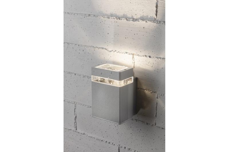 Decor Wall luminaire one direction NESSA GU10 MAX. 50W IP54 AC220-240V 50/60Hz gray 1208963010
