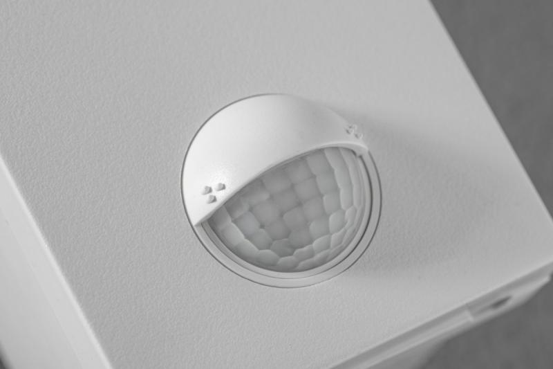 Decor LED fixture PARIS with motion sensor 10W 900lm IP54 AC220-240V 50/60Hz 140° 9m 4000K white 1208963095