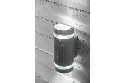 Decor Wall luminaire two directions SILVA GU10 MAX 2x50W IP54 AC220-240V 50/60Hz gray 1208963136