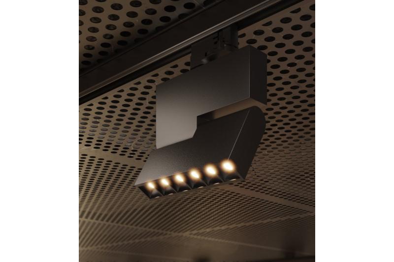 Decor LED fixture SIERRA 18W 1620lm AC220-240V 50/60 Hz PF>0 9 Ra≥80 IP20 IK08 4000K 48° black 1208963168
