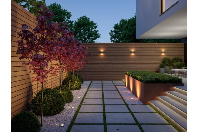 Decor Facade luminaire bidirectional TIAGO KW GU10 MAX.2x35W IP54 AC220-240V 50/60Hz inox 1208963200