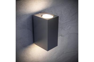 Decor Facade luminaire bidirectional TIAGO KW GU10 MAX.2x35W IP54 AC220-240V 50/60Hz black 1208963202