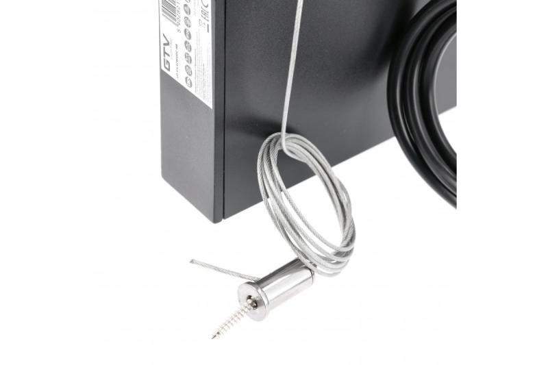 Decor LED suspended luminaire VILANA 42W (30W+12W) 4000K RA>80 220-240VAC 48/120° UGR<19 120cm black 1208963237