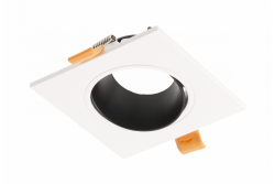 Decor Ceiling spotlight ARIES IP20 square white/black 1208963705