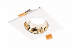 Decor Ceiling spotlight ARIES IP20 square white/gold 1208963706