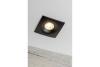 Ceiling spot light fixture AURORA, IP20, square, black