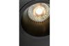 Ceiling spot light fixture KERLA, IP20, round, Ø85x36mm, black