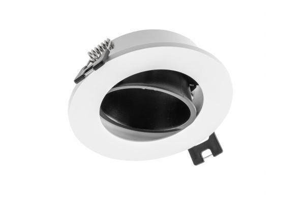 Decor Ceiling spot light fixture LINTO IP20 round Ø90x29mm white/black 1208963728