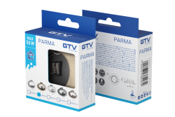 Decor PARMA ceiling spot luminaire IP20 round inox TYPE 2114 1208963764