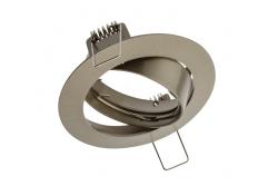 Decor PORTO-K ceiling spot luminaire IP20 round inox angle-adjustable TYPE 5515 1208963780