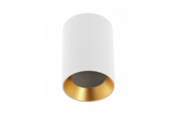 Decor Ceiling fixture AERO aluminium 70x100mm IP20 max. 20W round white 1208963808