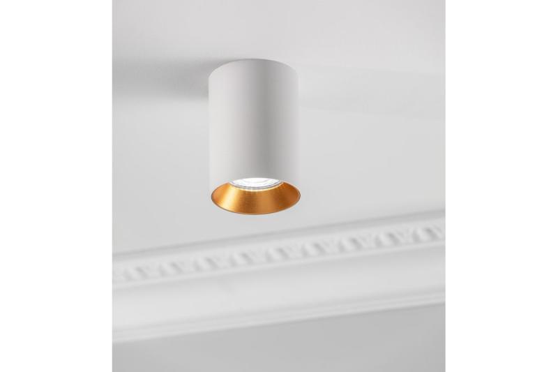 Decor Ceiling fixture AERO aluminium 70x100mm IP20 max. 20W round white 1208963808