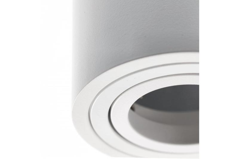Decor Ceiling fixture AVEIRO DUO aluminium 160x80x85mm IP20 max 20W*2 round white 1208963827