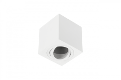 Decor Ceiling fixture AVEIRO aluminium 80x80x85mm IP20 max 20W square white 1208963829