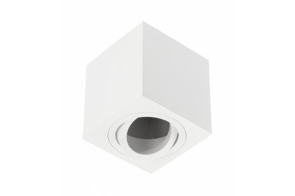 Decor Ceiling luminaire AVEIRO BIS aluminum 80x80x90mm IP20 max 20W square white 1208963837