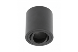 Decor Ceiling luminaire AVEIRO BIS aluminium 80x90mm IP20 max 20W round black 1208963838