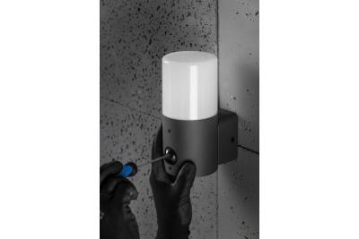 Decor Garden luminaire CORTA-AU PIR E27 MAX.25W IP44 AC220-240V 50-60Hz sconce top graphite 1208963858