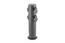 Decor Garden post CORTA-P 36 IP54 AC220-240V 50-60Hz 4*Schucko socket max.3500W post graphite 1208963859