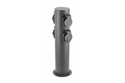 Decor Garden post CORTA-P 36 IP54 AC220-240V 50-60Hz 4*Schucko socket max.3500W post graphite 1208963859