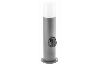Decor CORTA-P 40 garden lamp E27 MAX.25W IP44 AC220-240V 50-60Hz socket max. 3000W bollard graphite 1208963861