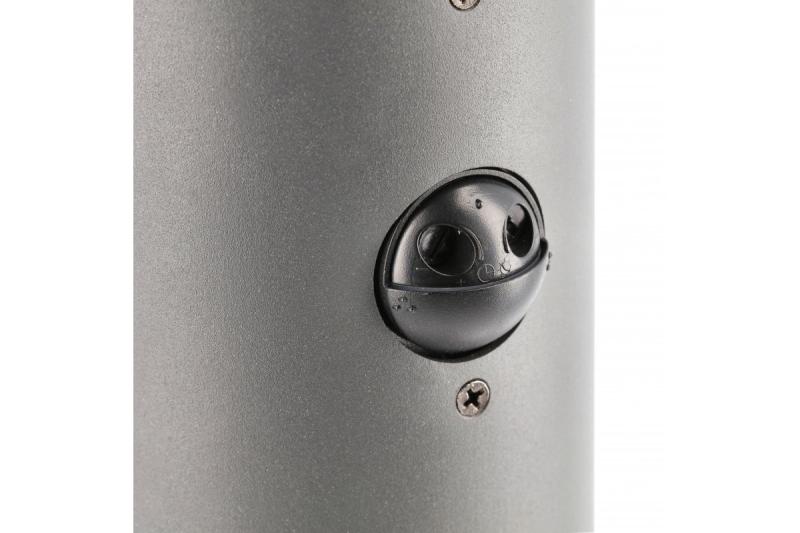 Decor Garden luminaire CORTA-P PIR 40 E27 MAX.25W IP44 AC220-240V 50-60Hz post graphite 1208963862