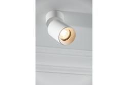 Decor Ceiling luminaire FARGO 2 aluminum 70x166mm IP20 max 20W round black 1208963881