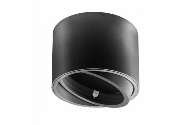 Decor ISUMI ceiling lamp with adjustable angle aluminium 130x100 IP20 ES111 GU10 round black 1208963894