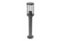 Decor KERTA-P 50 garden light E27 MAX.12W IP44 AC220-240V 50-60Hz bollard  graphite 1208963907