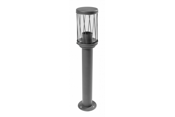 Decor KERTA-P 50 garden light E27 MAX.12W IP44 AC220-240V 50-60Hz bollard  graphite 1208963907