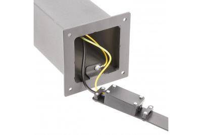 Decor Garden luminaire LARGO-P PIR 50 E27 MAX.15W IP44 AC220-240V 50-60Hz post graphite 1208963920
