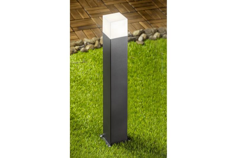 Decor Garden fixture LARGO-P 80 E27 MAX.15W IP44 AC220-240V 50-60Hz mounting post graphite 1208963921