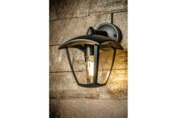 Decor Garden fixture MARINA-AD E27 MAX.20W IP54 AC220-240V 50-60Hz straight lower sconce black 1208963929