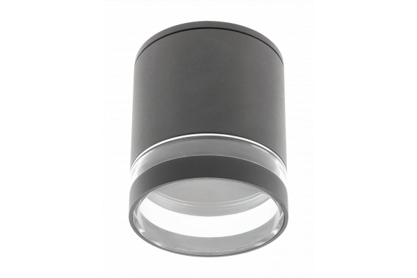 Decor Ceiling luminaire RIVEN alum 102x120 IP54 MAX.35W round graphite 1208963984