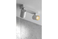 Decor Ceiling fixture  SANTO aluminium IP20 max. 20W*2 double round white 1208963998