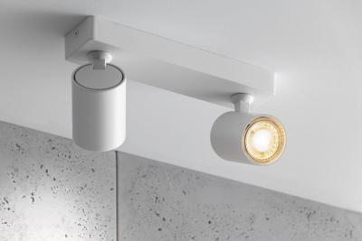 Decor Ceiling fixture  SANTO aluminium IP20 max. 20W*2 double round white 1208963998