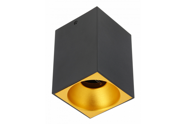 Decor Ceiling fixture TENSA alum. 90x90x140 IP20 GU10 square black 1208964020