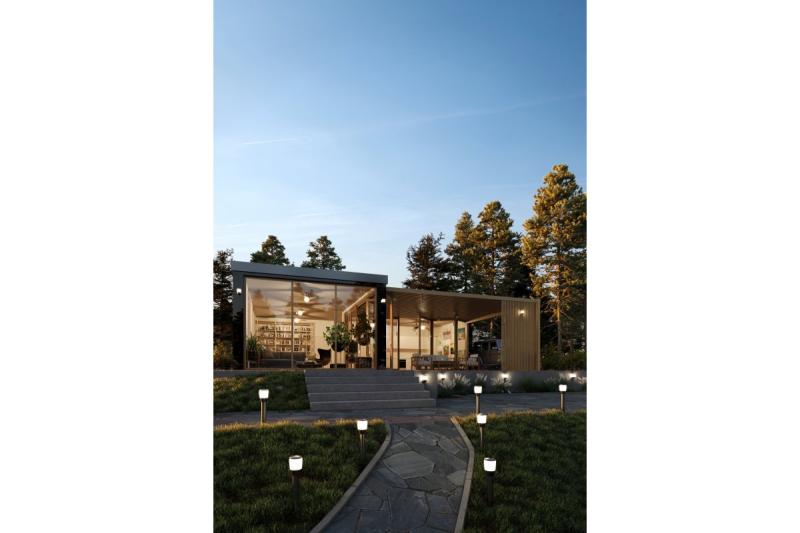 Decor Garden luminaire TORO-P 80 E27 MAX.15W IP54 AC220-240V 50-60Hz post black 1208964025